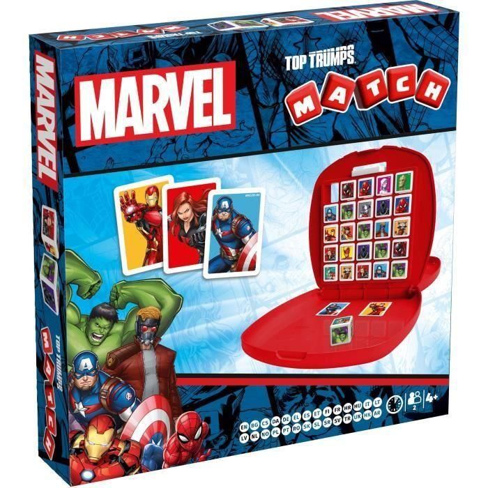 Winning Moves WIN5036905060530 Match Juego de Mesa de Movimientos - Marvel 2025 1