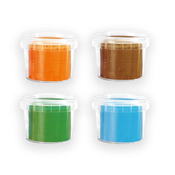 SES CREATIVE AAAAR50291 Plastilina Vegana Sin Gluten Lavable (4x90gr) - Colección Siéntete Bien 7