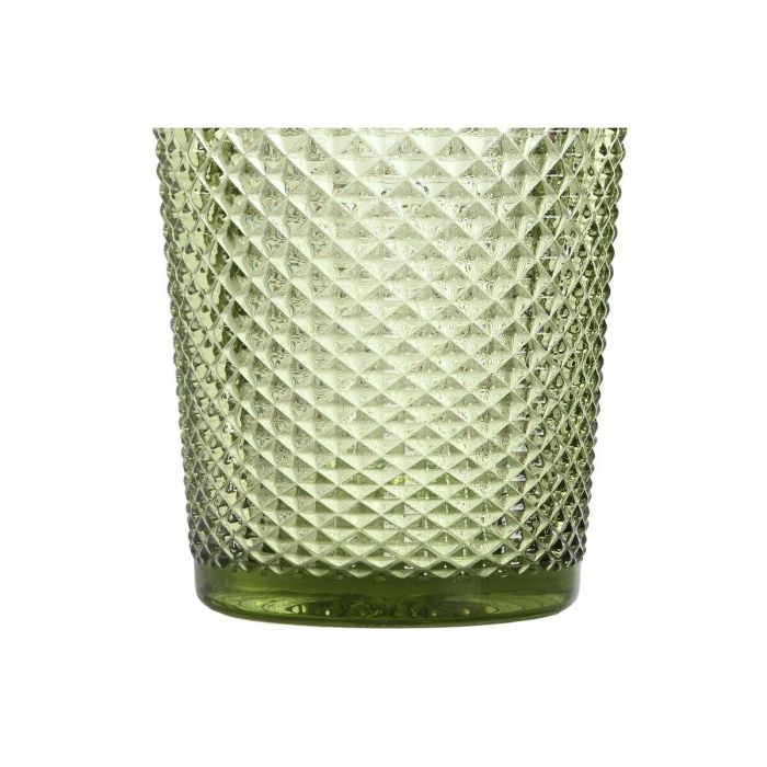 Vaso Basicos DKD Home Decor Verde 8 x 10 x 8 cm Set de 6 1