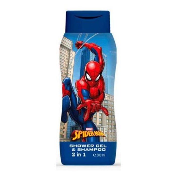 Spiderman 2 in 1 gel de baño-champú 500 ml