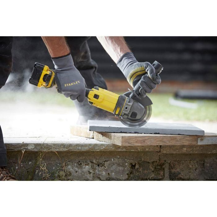 Amoladora 125 mm - Litio 18V - 2 Baterías 4Ah - STANLEY FATMAX V20 - SFMCG400M2K-QW 3