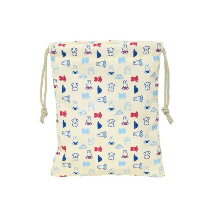 Safta Miffy "Buddy" Saquito Merienda Reciclado y Repelente al Agua 20x25 cm 1