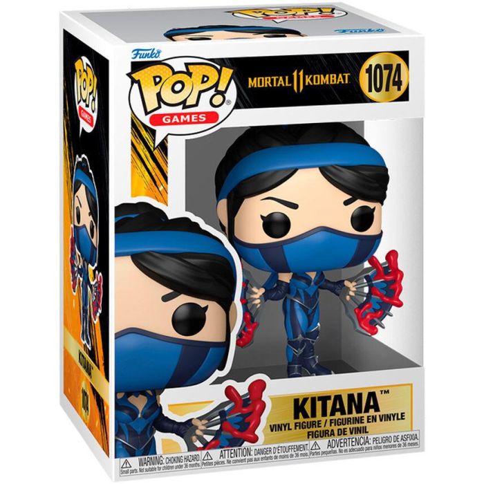 Funko Pop Mortal Kombat Kitana Figura de Vinilo 9 cm con Caja Original 0 Funko Pop Mortal Kombat Kitana Figura de Vinilo 9 cm con Caja Original 0