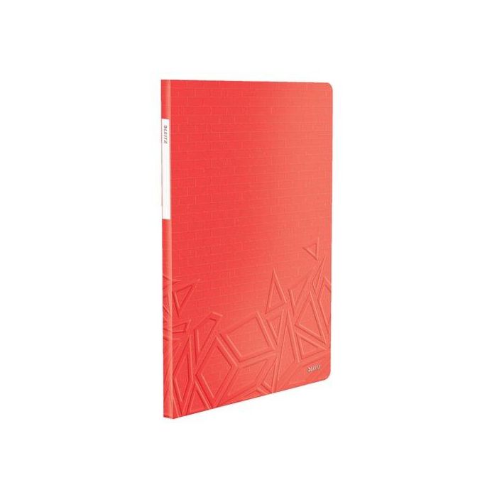 Carpeta Fundas (Tarifario) Leitz Urban Chic Pp A4 40 F. Rojo (Set de 10)