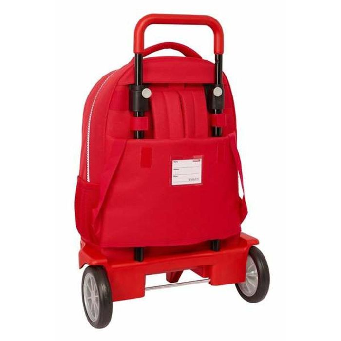 Mochila Safta Grande Con Ruedas Compact Evolution Extraible Sevilla F.C. Corporativa 450x330x220 mm 4 Mochila Safta Grande Con Ruedas Compact Evolution Extraible Sevilla F.C. Corporativa 450x330x220 mm 4