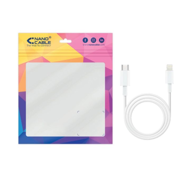 Cable Nanocable Lightning A Usb Tipo 1 Cable Nanocable Lightning A Usb Tipo 1