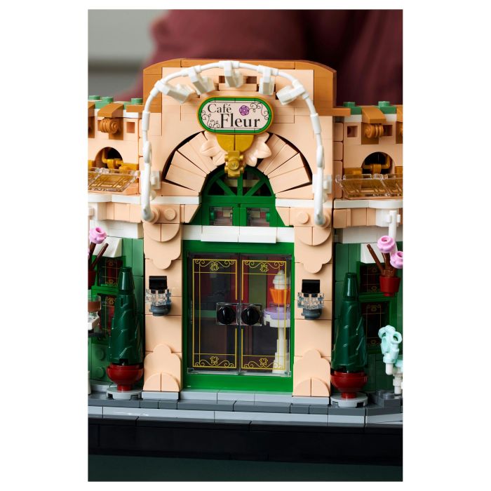 LEGO 10362 Cafetería Francesa: Decoración de Estantería Parisina Set para Adultos