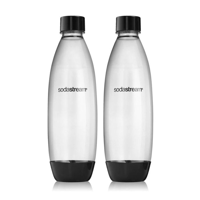 SODASTREAM DUOBICB - Máquina DUO blanca Pack 4 botellas (2 decantadores DUO + 2 Fusible LV) + 1 cilindro de intercambio CQC 2