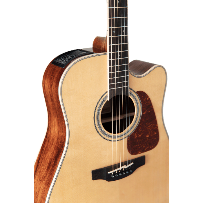 Guitarra Takamine Gd90 E/A Dreadnought Cutway (Palisandro) - Natural 7