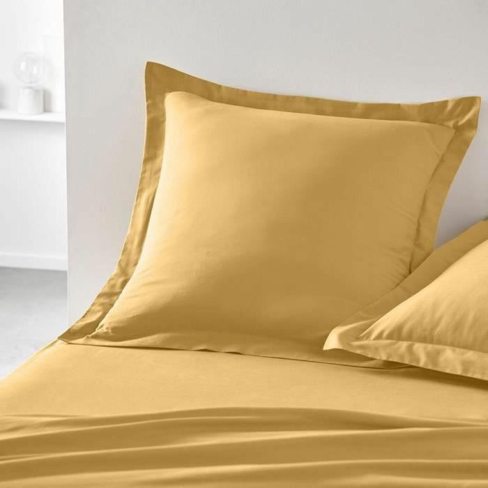 Funda de cojín TODAY Essential Amarillo 63 x 63 cm 1 Funda de cojín TODAY Essential Amarillo 63 x 63 cm 1