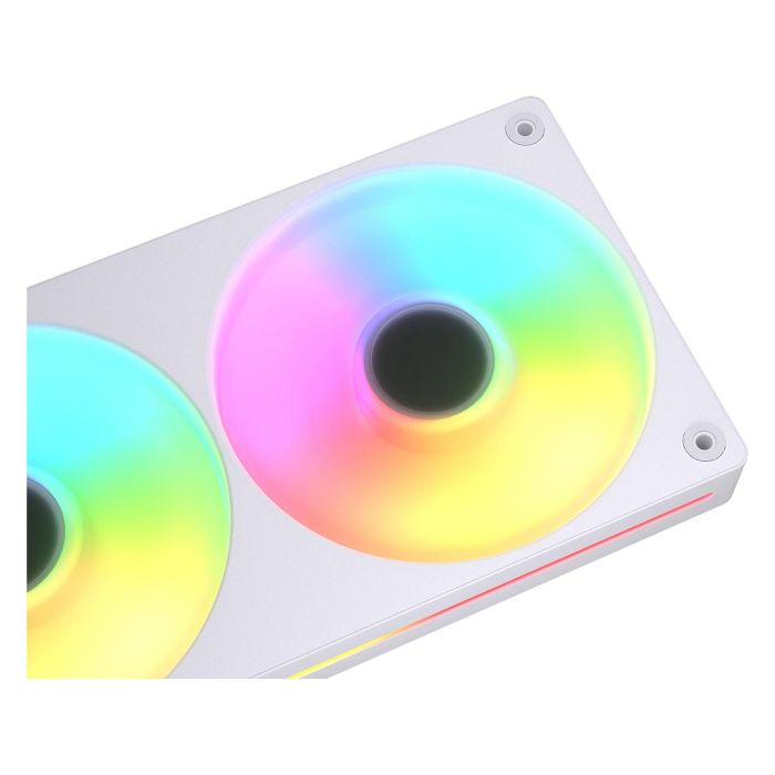 Cougar Unity240-FB CF-UN240RW-RGB Ventilador Líquido 240mm ARGB PWM Blanco - 2 Ventiladores Reversos de 120mm, FDB, 700-1600 RPM 3