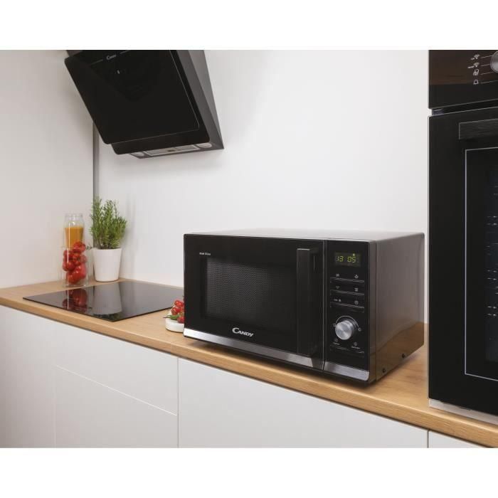 CMGA23TNDB Microondas CANDY Moderna Grill - 20L - MO: 700W - Grill: 1000W - Función de descongelación por peso UI digital - Negro 4 CMGA23TNDB Microondas CANDY Moderna Grill - 20L - MO: 700W - Grill: 1000W - Función de descongelación por peso UI digital - Negro 4