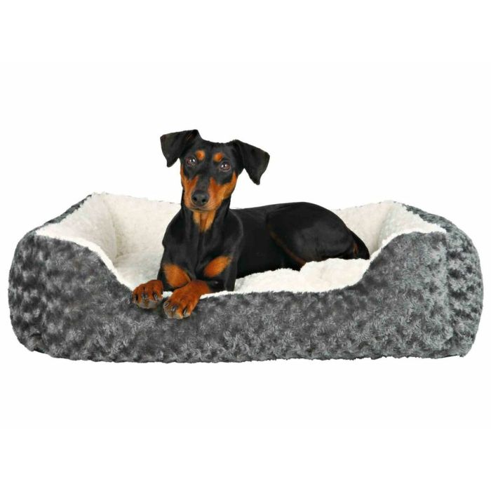 Cama para Perro Trixie Leni Gris Crema 50 × 40 cm 2