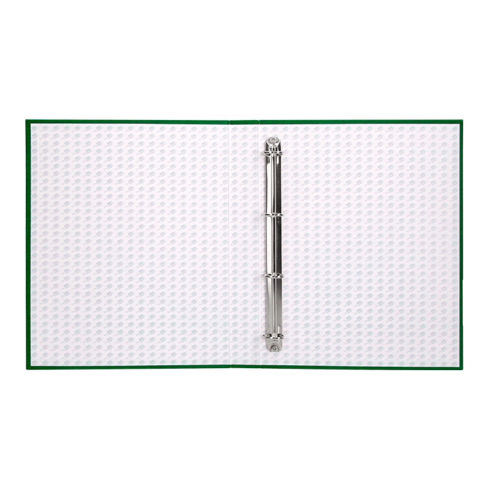 Liderpapel Carpeta 4 Anillas 40mm Mixtas Folio Cartón Forrado Paper Coat Verde 260 x 332 mm 6