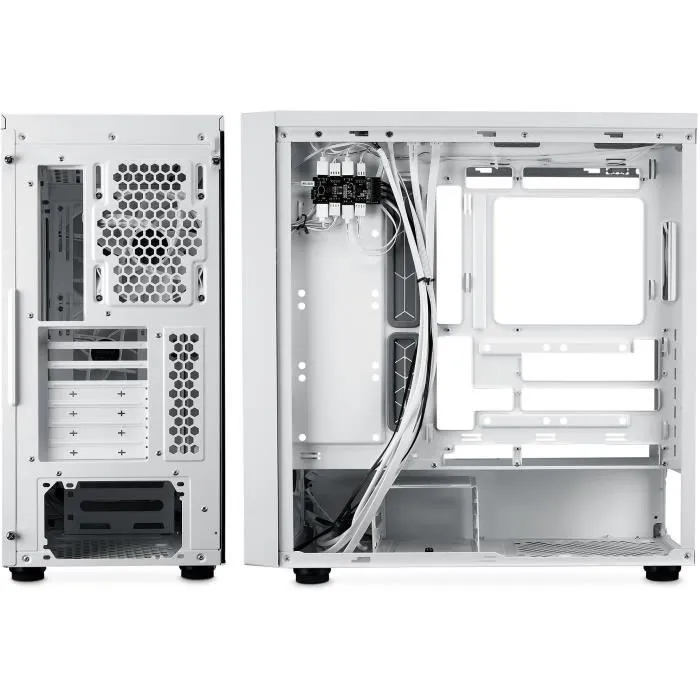 Cooler Master MasterBox 600 White Caja PC Escritorio ATX EATX ITX micro ATX Plástico Acero Vidrio Templado 2