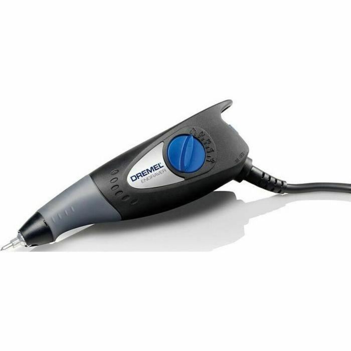 Dremel Grabador Herramienta de Precisión con Control de Profundidad Variable para Metales, Vidrio, Madera, Plástico y Cerámica - Kit con Plantillas