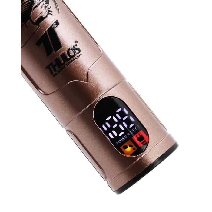 Thulos Cortapelos TH-CP114 Recargable, Cuchilla Acero Carbono, Estilo Vintage, Incluye Guías de Corte y Accesorios 4 Thulos Cortapelos TH-CP114 Recargable, Cuchilla Acero Carbono, Estilo Vintage, Incluye Guías de Corte y Accesorios 4