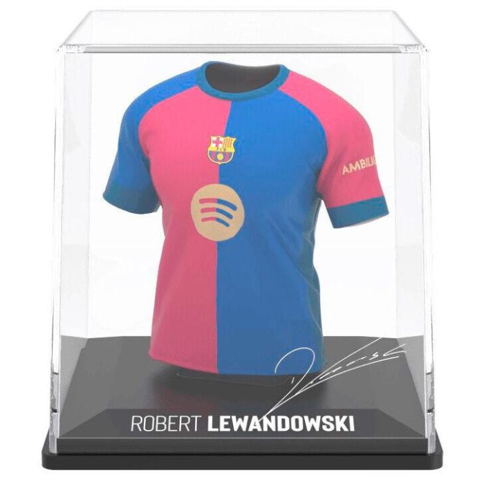 Figura Mini Camiseta Lewandowski FC Barcelona 2 Figura Mini Camiseta Lewandowski FC Barcelona 2