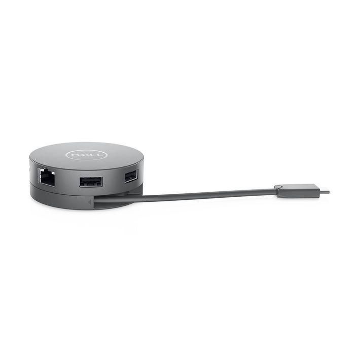 Dell DA310 Adaptador Móvil USB-C 7 en 1 con DisplayPort, HDMI, VGA, USB-A, USB-C, RJ-45 y Carga de 90W 5