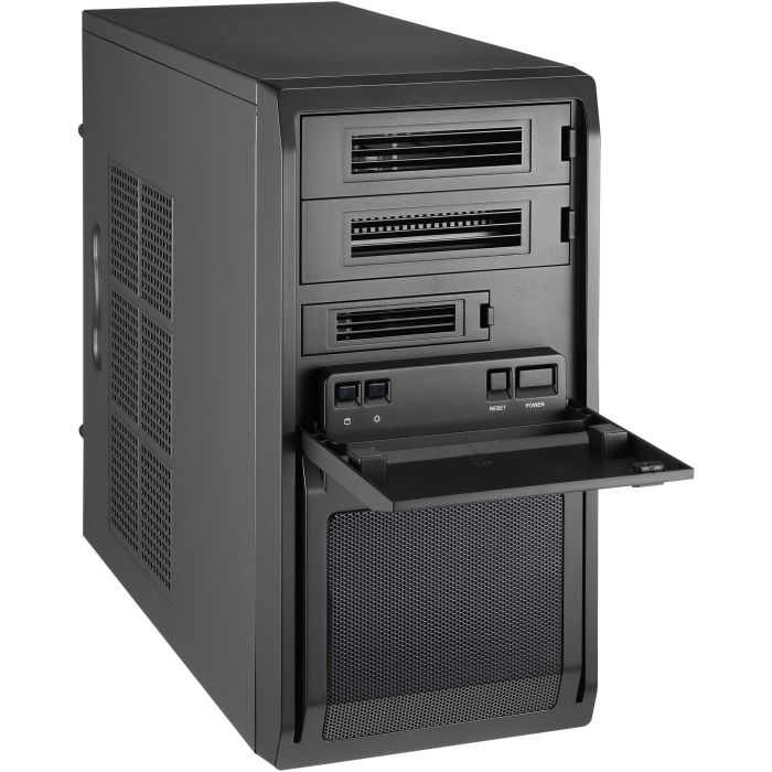 Caja Semitorre ATX Chieftec LT-01B-350GPB Negro 1