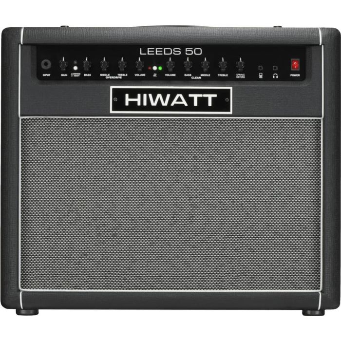 Hiwatt Amplificador Guitarra Combo 50W 1x12" Transistores con Reverb y Bucle de Efectos