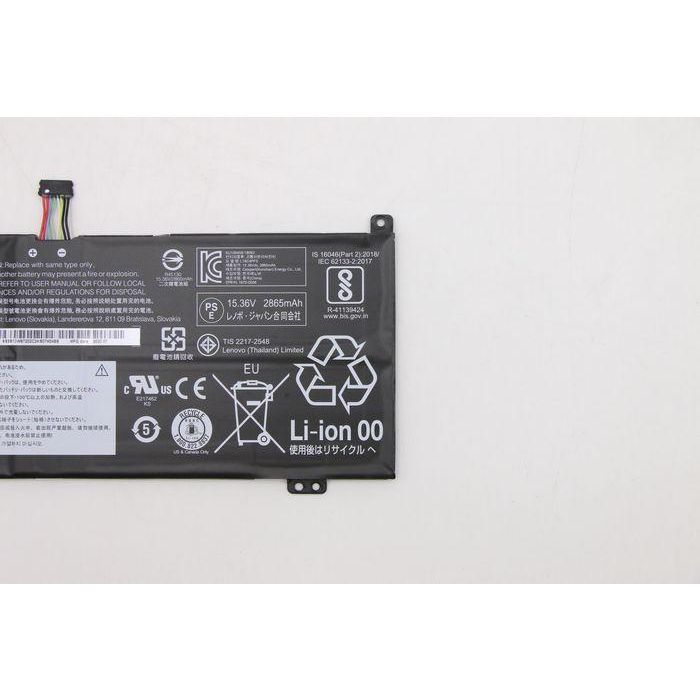Lenovo Notebook battery with 15.36V voltage, 45Wh capacity, and 4 cell configuration, compatible with Lenovo notebooks. 2