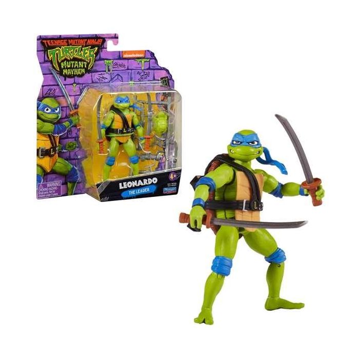 Famosa Tortugas Ninja Movie Figura Básica 7 cm Totalmente Articulada Incluye Accesorio de Lucha 5 Famosa Tortugas Ninja Movie Figura Básica 7 cm Totalmente Articulada Incluye Accesorio de Lucha 5