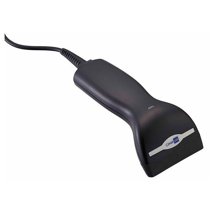 CipherLab 1000A Lector de códigos de barras USB (HID), Negro 1 CipherLab 1000A Lector de códigos de barras USB (HID), Negro 1