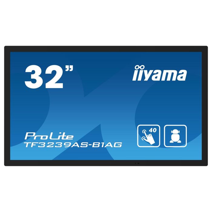iiyama TF3239AS-B1AG Monitor Táctil Profesional 31.5 Pulgadas Full HD IPS 1920x1080 LED 8ms Negro M-Touch 2xHDMI+DP 1 iiyama TF3239AS-B1AG Monitor Táctil Profesional 31.5 Pulgadas Full HD IPS 1920x1080 LED 8ms Negro M-Touch 2xHDMI+DP 1