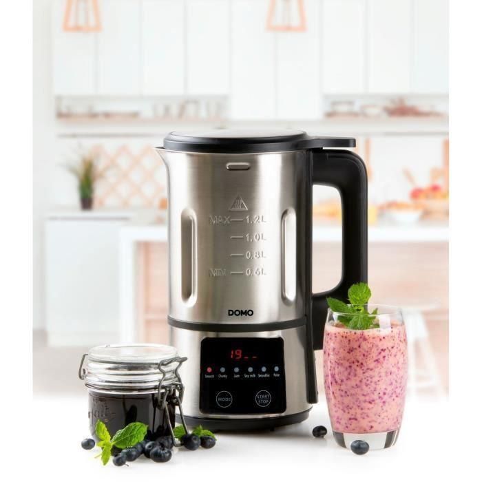 Domo Calefacting Blender - 6 Programas - Acero inoxidable 1 Domo Calefacting Blender - 6 Programas - Acero inoxidable 1
