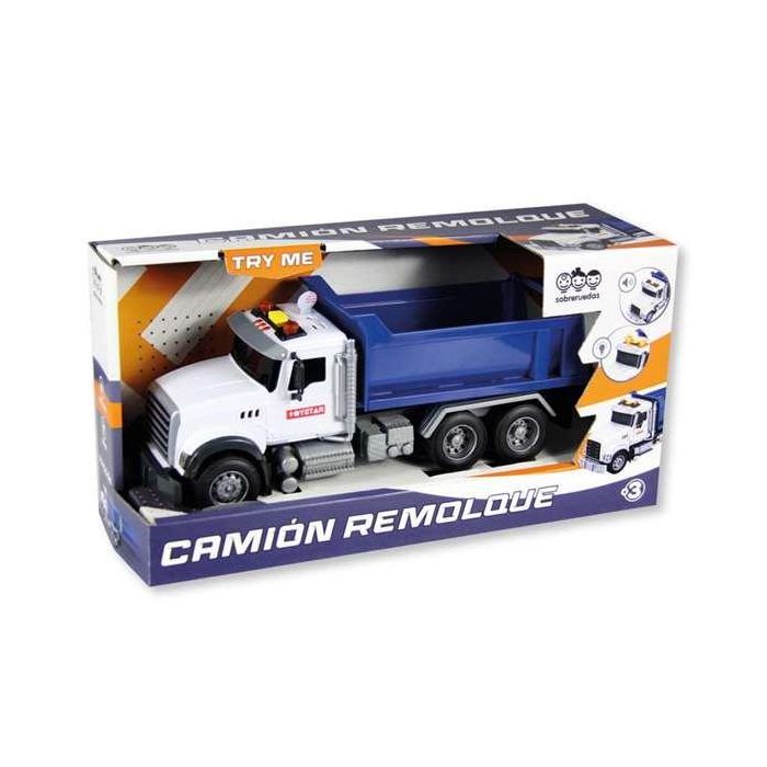 Camion volquete con luces y sonidos 35x18x12cm 3 Camion volquete con luces y sonidos 35x18x12cm 3