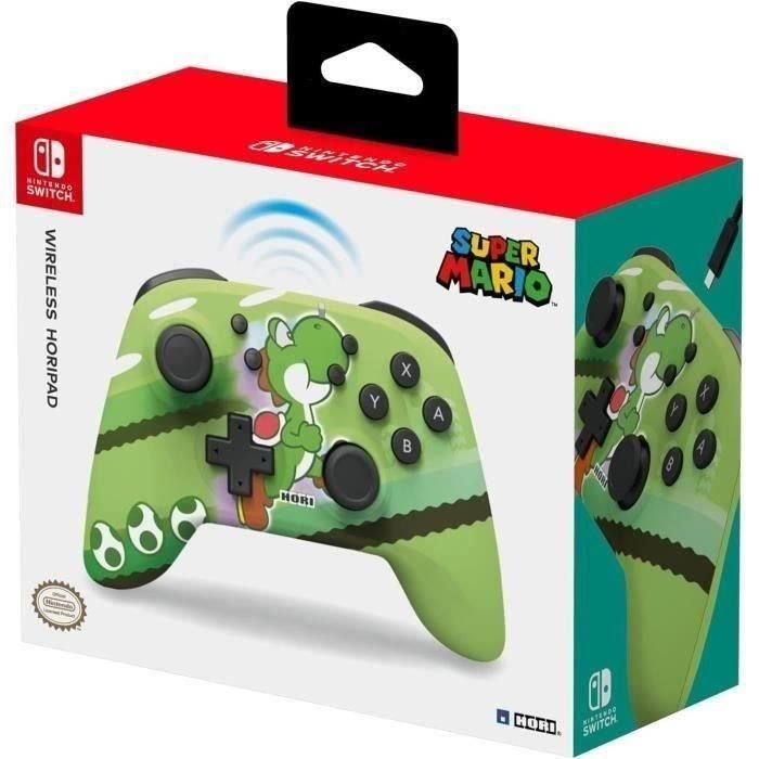 Hori HOR0810050910668 Mando Inalámbrico HORIPAD Verde Super Mario Yoshi-Dash para Nintendo Switch y OLED 0 Hori HOR0810050910668 Mando Inalámbrico HORIPAD Verde Super Mario Yoshi-Dash para Nintendo Switch y OLED 0