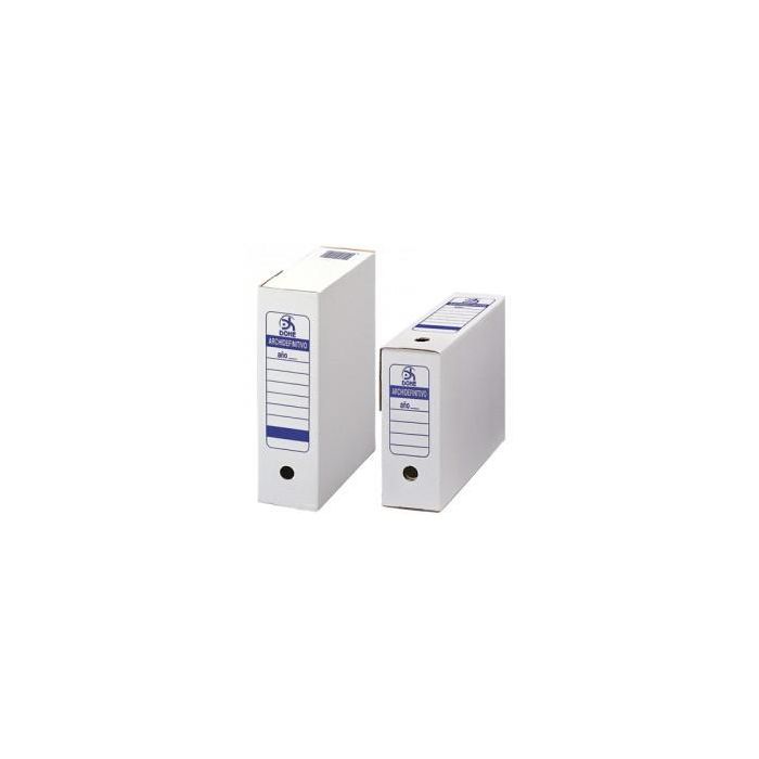 Dohe Caja Archivo Definitivo Folio Prolongado Cartón Blanco Pack 50 Ud Dohe Caja Archivo Definitivo Folio Prolongado Cartón Blanco Pack 50 Ud