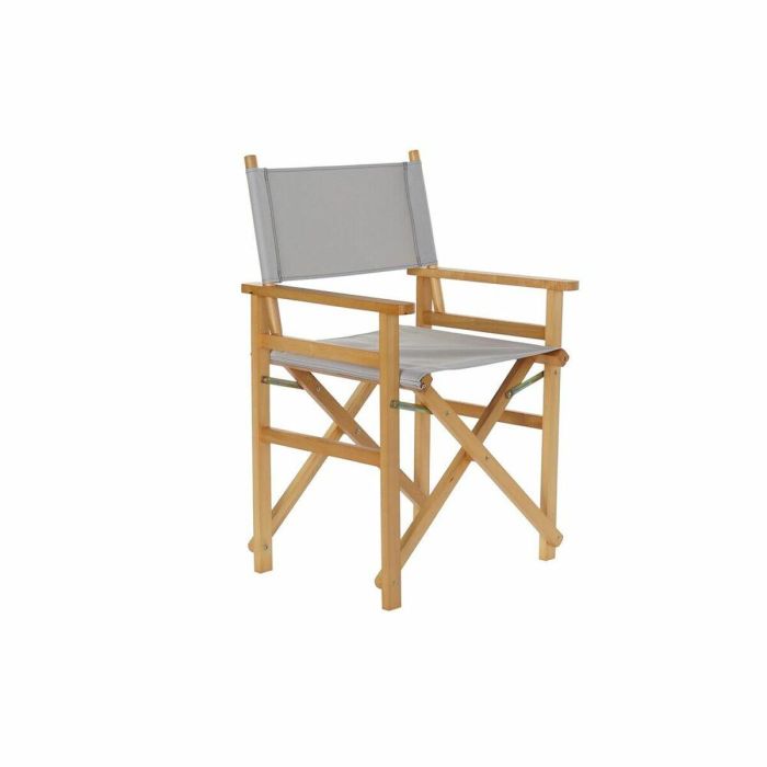 Silla Terraza Y Jardin DKD Home Decor Gris Natural 48 x 87 x 56 cm