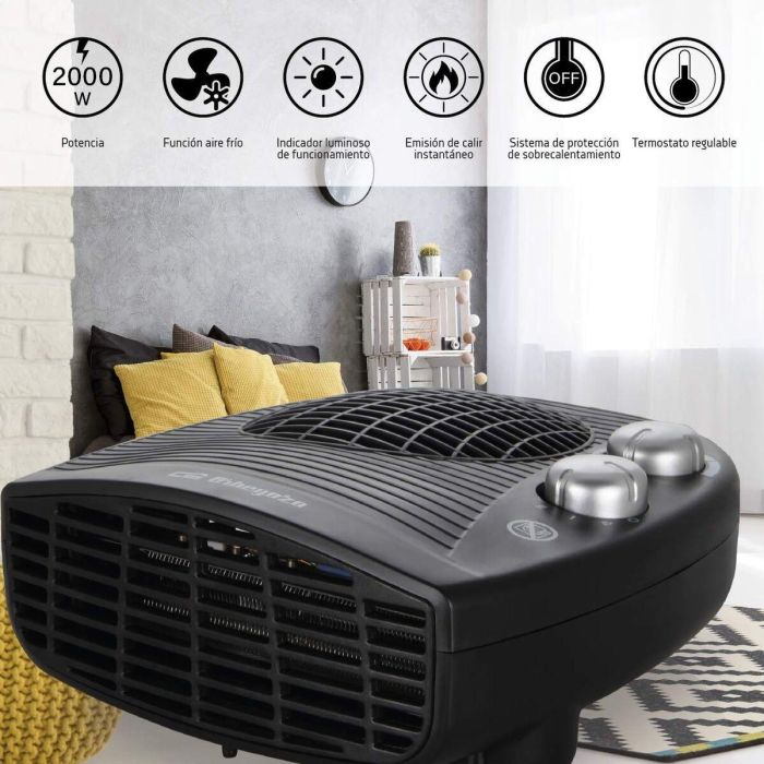 Calefactor Orbegozo 16844 2000 W Negro 1