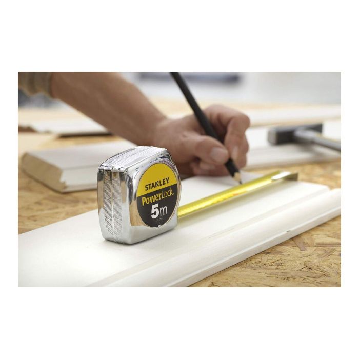Flexómetro Stanley POWERLOCK 5 m x 25 mm ABS 3