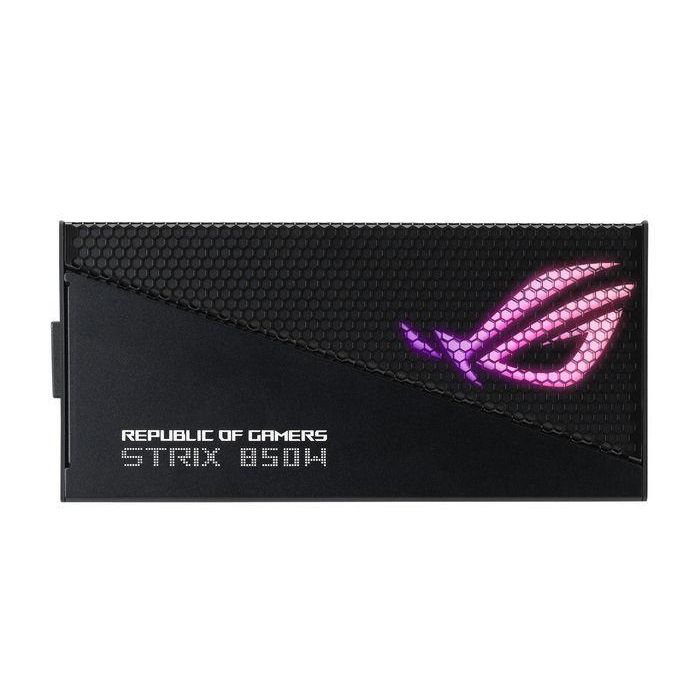 Asus ROG Strix Fuente de Alimentación 850W Gold Aura RGB, 80+ Gold, ATX 3.0, PCIe 5.0 Ready, Ventilador Axial-tech, 0dB 0 Asus ROG Strix Fuente de Alimentación 850W Gold Aura RGB, 80+ Gold, ATX 3.0, PCIe 5.0 Ready, Ventilador Axial-tech, 0dB 0