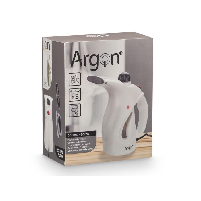 Plancha de Vapor Argon 160 ml Gris 29x22x10.5 cm (6 Unidades) 1 Plancha de Vapor Argon 160 ml Gris 29x22x10.5 cm (6 Unidades) 1
