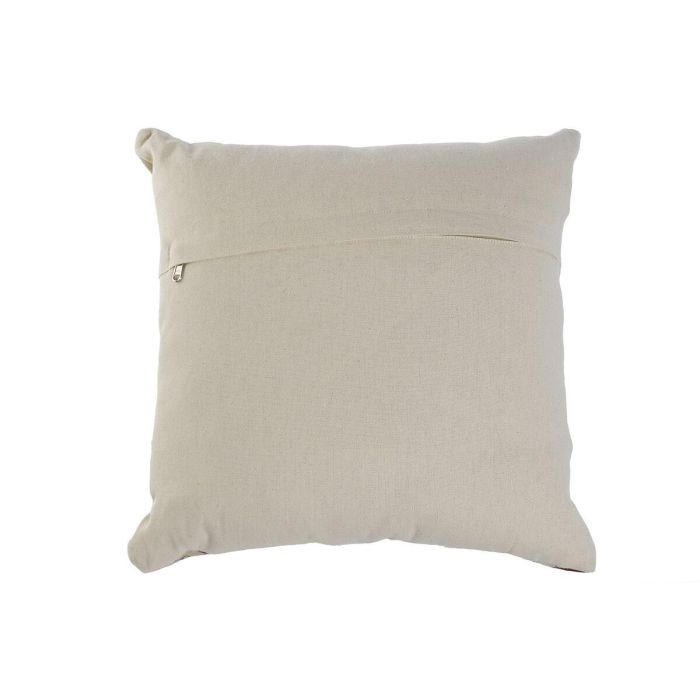 DKD Home Decor Cojín Colonial Camel Beige 10x40x40 cm, Colección Rancho, Poliéster y Piel con Cremallera 2 DKD Home Decor Cojín Colonial Camel Beige 10x40x40 cm, Colección Rancho, Poliéster y Piel con Cremallera 2