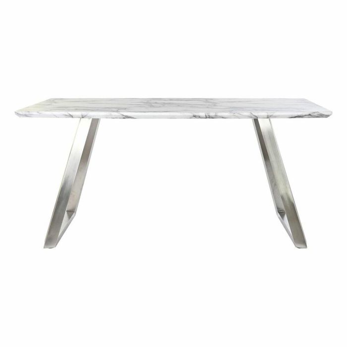 Mesa Comedor Moderno DKD Home Decor Blanco 90 x 76 x 160 cm 1