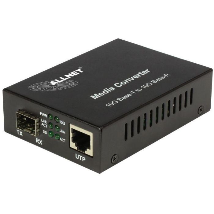 Z ALLNET Medienkonverter 10GBASE-T auf 10GBASE-SX/LX Single-/Multimode SFP+ Mini-GBIC Anschluss ALL-MC109-SFP+ 0 Z ALLNET Medienkonverter 10GBASE-T auf 10GBASE-SX/LX Single-/Multimode SFP+ Mini-GBIC Anschluss ALL-MC109-SFP+ 0