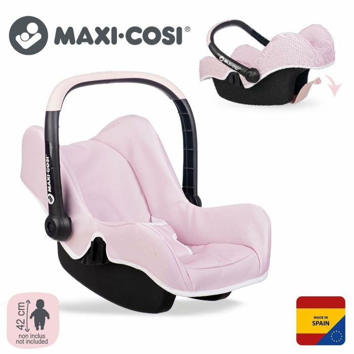 Smoby Maxi Cosi rosa para mayores de 3 años 11