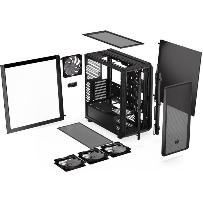 Endorfy ARX 700 ARGB TG Black Torre PC ATX ITX Micro ATX Negro Iluminación Multi 24 Endorfy ARX 700 ARGB TG Black Torre PC ATX ITX Micro ATX Negro Iluminación Multi 24