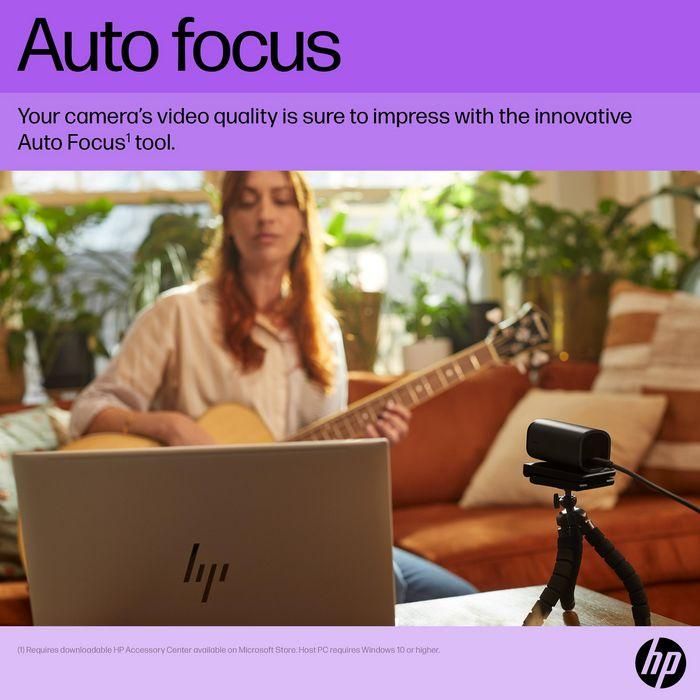 HP 965 Cámara Web Streaming 4K 8 MP, 3840 x 2160 Pixeles, USB 26