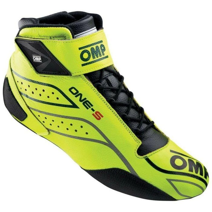 Omp OMPIC0-0822-A01-099-38 Zapatillas Rally Profesionales One-S FIA 8856-2018 Amarillo Fluo Talla 38 Piel Suela Fina Omp OMPIC0-0822-A01-099-38 Zapatillas Rally Profesionales One-S FIA 8856-2018 Amarillo Fluo Talla 38 Piel Suela Fina