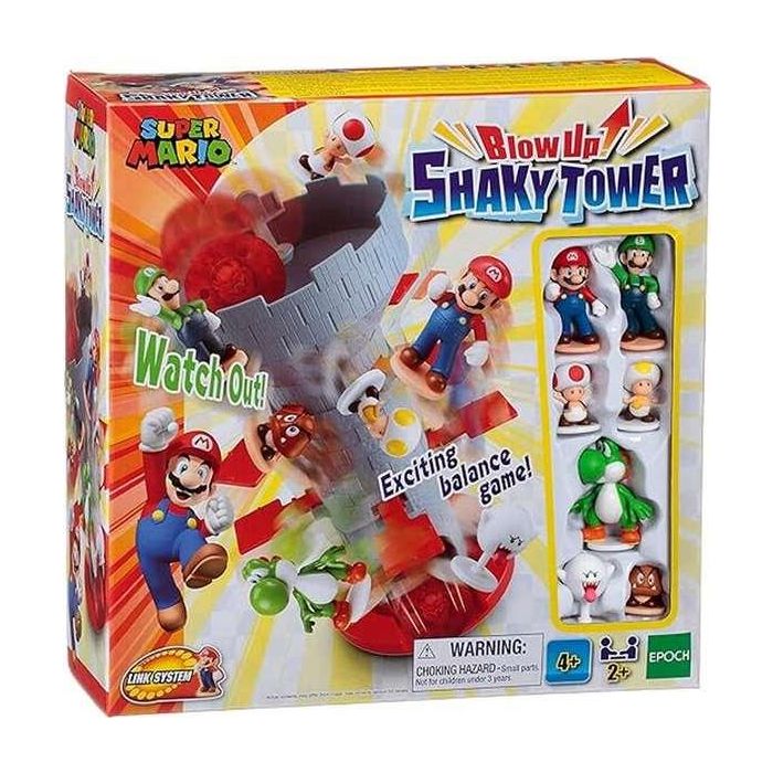 Epoch Juego de Equilibrio Super Mario Blowup! Shaky Tower para Niños Mayores de 4 Años 6 Epoch Juego de Equilibrio Super Mario Blowup! Shaky Tower para Niños Mayores de 4 Años 6