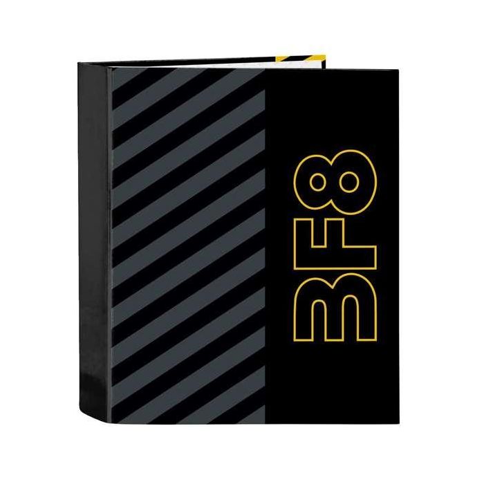 Carpeta de anillas BlackFit8 Zone Negro A4 27 x 33 x 6 cm