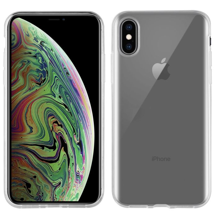 Funda para Móvil Muvit for Change iPhone X/XS Transparente