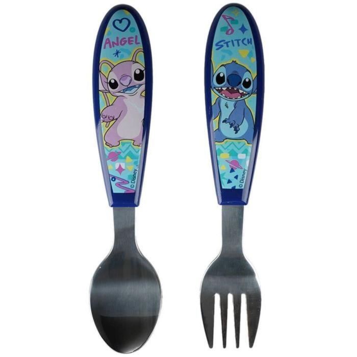 Thermobaby AAAPI35725 Juego de 2 cubiertos Lilo & Stitch Tenedor + Cuchara Acero inoxidable 5 Thermobaby AAAPI35725 Juego de 2 cubiertos Lilo & Stitch Tenedor + Cuchara Acero inoxidable 5