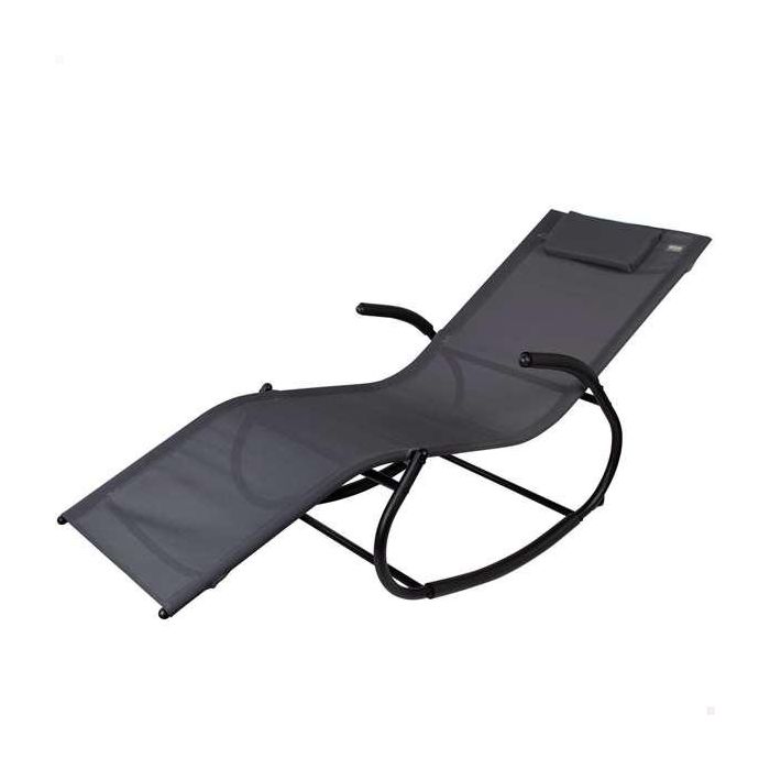 Tumbona de textileno aktive 172x53x75 cm Tumbona de textileno aktive 172x53x75 cm